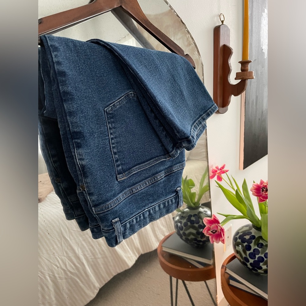 Vintage Women's Relaxed Denim High Rise Jeans - Size 22